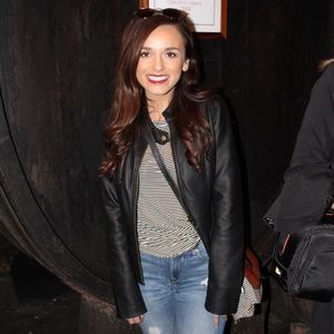 Black leather jacket